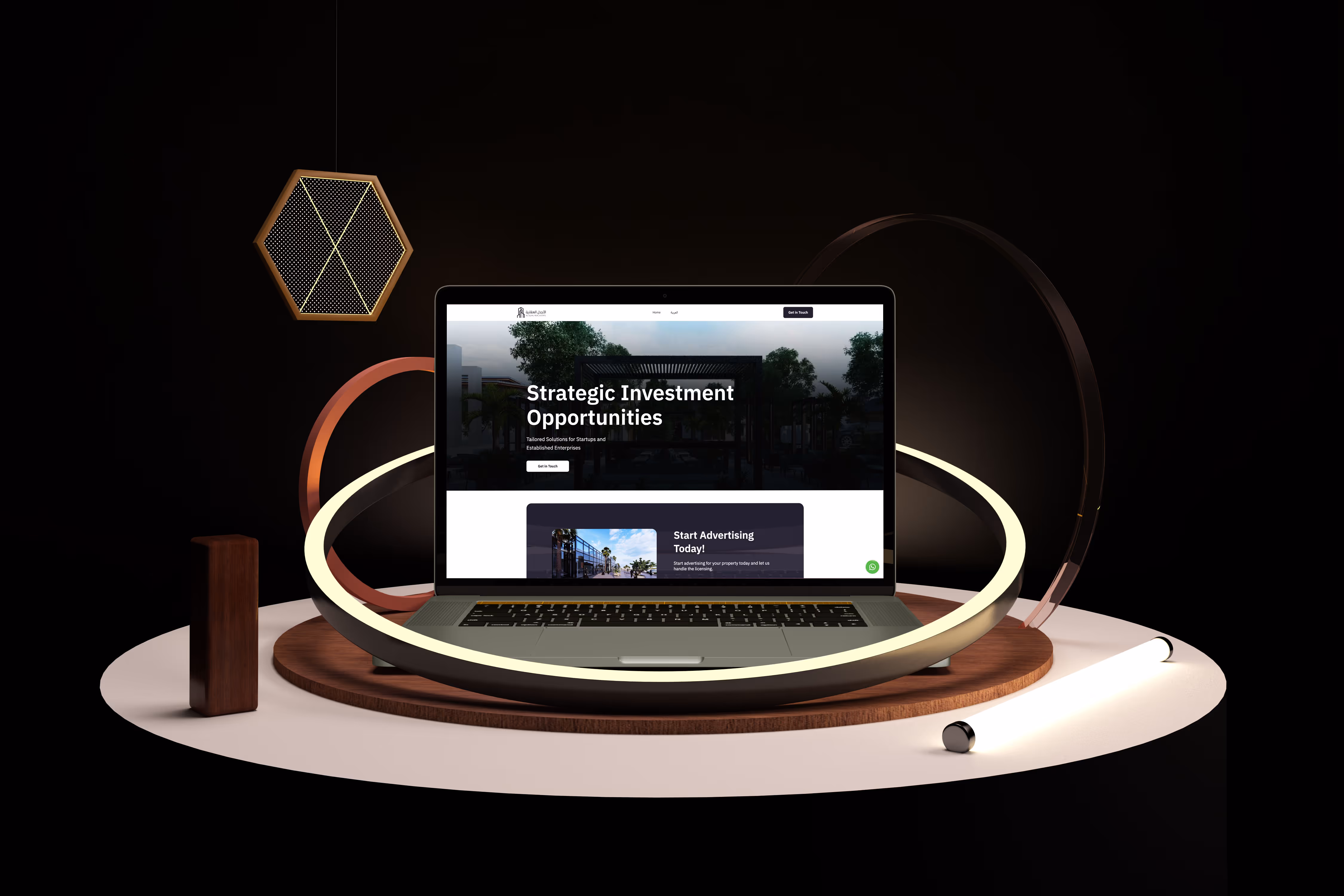 Alajdal Real Estate Website